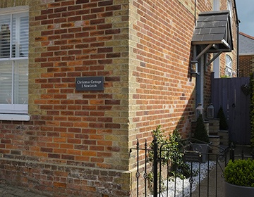 Image of the exterior of a house that's had cavity wall insulation